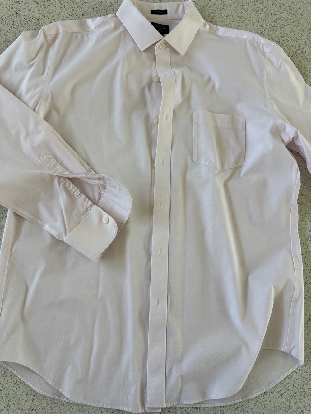 J. Crew Light Pink Men's Dress Shirt